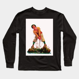 1932 Golf Illustration. Long Sleeve T-Shirt